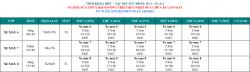 THÔNG BÁO LỊCH HỌC TỪ 25/9/2023 ĐẾN NGÀY 1/10/2023