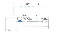 BÀI GIẢNG PHƯƠNG PHÁP XÁC ĐỊNH ĐẦU DÂY CUỘN KĐ VÀ CUỘN LV TRONG ĐỘNG CƠ KĐB 1 PHA CÓ MẶT VÍT LY TÂM.