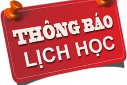 LỊCH HỌC VĂN HÓA THÁNG 10/2017